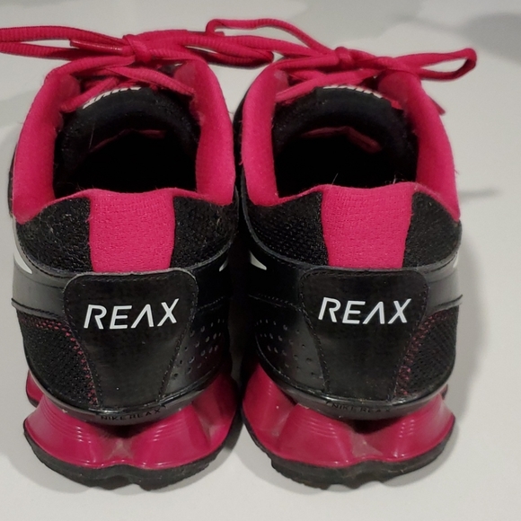 Nike Air Black Pink Sneakers Size 8.5 - Picture 2 of 8